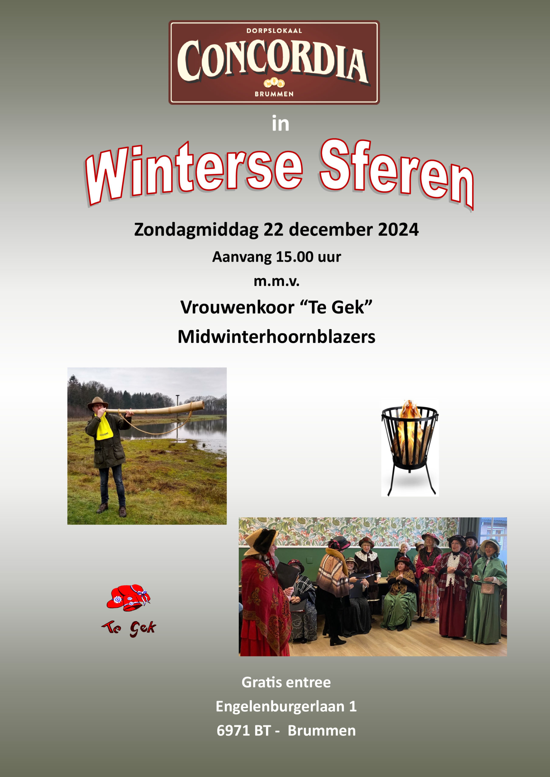 Concordia in winterse sferen | zo 22 december